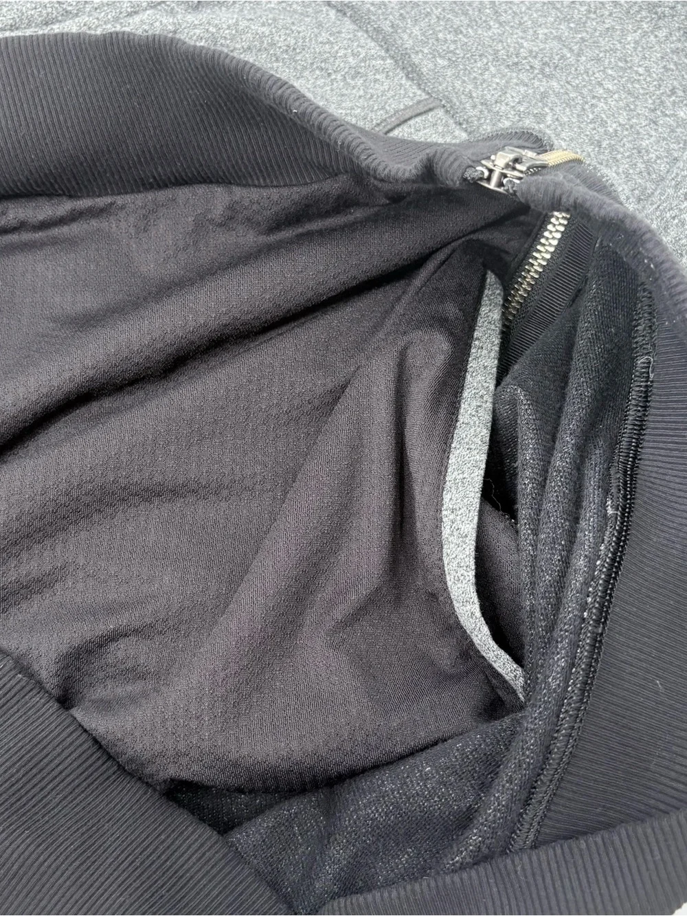 Lululemon Om & Roam Heathered Speckled Black Pullover Sweater